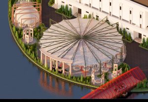 garden dome aerial